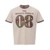 Short sleeves with alphanumeric printing