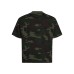 Versatile letter printed street casual style round neck top