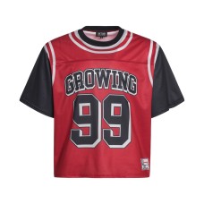 Fake two piece spliced basketball jerseys with wind speed dry short sleeves