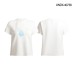 Snow pear printed Spice Girl round neck long sleeve women