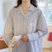 Casual Cuban Collar Embroidered Lace Applique Long Sleeve Shirt Casual Cuban Collar Embroidered Lace Applique Long Sleeve Shirt