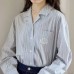 Casual Cuban Collar Embroidered Lace Applique Long Sleeve Shirt Casual Cuban Collar Embroidered Lace Applique Long Sleeve Shirt