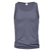Fitness Style Solid Color Sleeveless Tank Top for Men, Casual Breathable Gym Workout Training Summer Wear