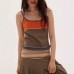 Cotton Strap Top  Inner Wear or Outer Wear Sweat-Absorbing Covers Side Breasts