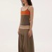 Cotton Strap Top  Inner Wear or Outer Wear Sweat-Absorbing Covers Side Breasts