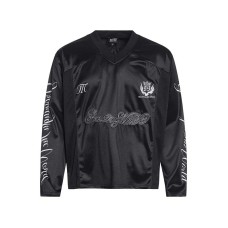 Digital patchwork embroidered print V-neck sports long sleeved shirt Digital patchwork embroidered print V-neck sports long sleeved shirt