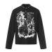 Skeleton Mystery Man Printed Long Sleeve