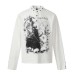 Skeleton Mystery Man Printed Long Sleeve