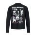 Jigsaw print round neck long sleeved T-shirt Jigsaw print round neck long sleeved T-shirt