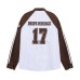 Childhood Fun Alphabet and Number Patch Embroidered Ribbon Long Sleeve