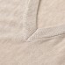 Style Solid Color Long Sleeve V-Neck Knit Top for Women