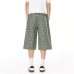 Plaid casual shorts
