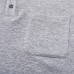 Half button pullover short sleeved shirt