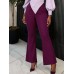 Asymmetric round neck long sleeved top set