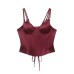 Satin Strap Slim Fit Camisole for Women