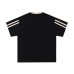 Digital printed round neck short sleeved T-shirt