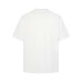 Character letter printed short sleeved t-shirt