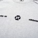 Simple Embroidered Letter Loose Short Sleeve