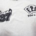 Spray painted dirty loose short sleeves
