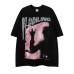 Shadow printed short sleeved T-shirt