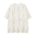 Graffiti ink splatter dirty loose fitting short sleeved shirt