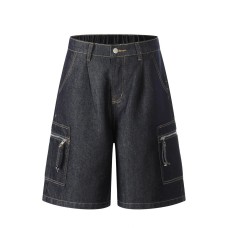 Original color denim workwear shorts