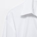 Slim fit poplin lace up shirt for spring Slim fit poplin lace up shirt for spring