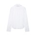 Slim fit poplin lace up shirt for spring Slim fit poplin lace up shirt for spring