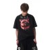 Devil Lips Star Rivet Printed Short Sleeve