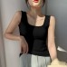Shoulder Strap  Fitted Slimming Versatile Sleeveless Inner Top