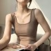 Shoulder Strap  Fitted Slimming Versatile Sleeveless Inner Top