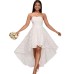 Lace A swing slim fit dress