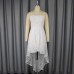 Lace A swing slim fit dress