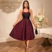 Strapless camisole dress