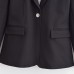 Commuting wind belt shoulder pad slim fit suit