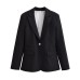 Commuting wind belt shoulder pad slim fit suit