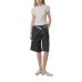 Series Shell Double-Breasted Bubble Cap Sleeve Regular Shoulder Fitted Shirt