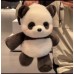 Cute Running Panda Plush Toy, Adorable Panda Stuffed Animal, Kids' Birthday Gift, Soothing Plush Doll