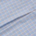 Embroidered plaid short sleeved shirt