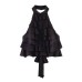 Hanging neck sleeveless top for women's clothing