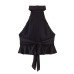 Hanging neck sleeveless top for women's clothing