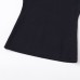Spicy girl double layered contrasting fake two-piece top
