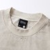 Blurred letter printing dirty short sleeved spray painting