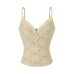V-neck lace camisole for women