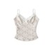 V-neck lace camisole for women