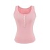 Round neck elastic slim fit top