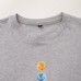 Casual smiley face printed T-shirt
