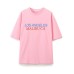 Simple and versatile printed T-shirt