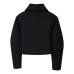 Simple long sleeved lapel slim fit short jacket