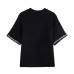 Street artificial pearl knitted sweater